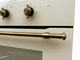 Духовой шкаф газовый Luxor Qualität 60 Classico Rustiko Grill KUP BG конвектор, бежевое стекло + набор для подключения пропан в подарок, бежевый - изображение 2