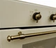 Духовой шкаф газовый Luxor Qualität 60 Classico Rustiko Grill KUP BG конвектор, бежевое стекло + набор для подключения пропан в подарок, бежевый - изображение 5