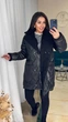 Fashions • Пальто женское стеганое Лили Fashions 50-52 черный (9373-мо) - изображение 2
