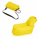 Ламзак надувной матрас c подушкой AIR CUSHION 230x65x50 см 1000 г Жёлтый (4-891659702-1) - изображение 1