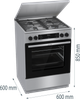 Комбінована плита Gorenje GKS6C71XF (FM6A4D-FPJDB) (7083202) - изображение 11