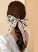 Хустинка-стрічка твіллі для волосся на шию на руку на сумку Honey Fashion Accessories бежевий (12-324) - изображение 1