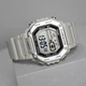 Спортивний Чоловічий наручний годинник Casio MWD-110H-8A Білий\Сірий екран - зображення 3