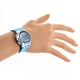 Наручные часы Casio LW-200-2B Серебристые\Синий экран\Голубой ремешок - изображение 4