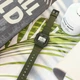 Мужские наручные часы Casio W-217H-3A Зеленые\Черный экран\Зеленый ремешок - изображение 5