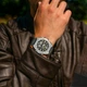 Спортивные Мужские наручные часы Casio MWQ-100-3A Серебристые\Зеленый экран\Зеленый ремешок - изображение 8