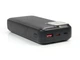 Внешний аккумулятор power bank 20000мАч K.P KPG-201 быстрая зарядка противоударный корпус - изображение 2