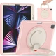 Чехол ARM Cover Apple iPad Pro 12.9" (2022) противоударный с кольцом подставкой Pink - изображение 6
