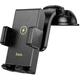 Автодержатель Hoco HW22 с беспроводной зарядкой 15W black - изображение 1