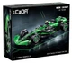 Конструктор CaDA C64010 Formula F1 Sauber Team Kick Green Racing Car C44 - 2553 деталей - изображение 2