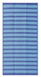 Пляжный, пикниковый коврик 90 х 180 см Crivit синий - изображение 1