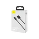 Дата кабель USB 2.0 AM to Lightning 1.0m 2.4A Superior Series Black Baseus (CALYS-A01) - изображение 3