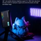 Студийный видеосвет Veron LED RGB 8W YN120RGB Black - изображение 4