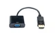 Перехідник ATCOM (16851) DisplayPort(M) -VGA(M) 10см - зображення 1