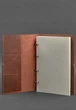 Блокнот на кольцах, мягкая кожа, светло-коричневый(BB_30003312) - изображение 2
