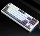 Клавиатура AULA F87 White-Blue Механичиская Игровая Безпроводная - изображение 3