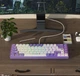 Клавиатура AJAZZ AK680 White-Purple Игровая Проводная Механичиская - изображение 10