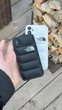 Чохол пуховик The North Face Series Case для Apple iPhone XS MAX, Чорний - зображення 2