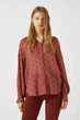 Блуза Pull & Bear коричневий QRDYC044 S - изображение 1