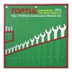 Набор ключей комбинированных дюймовых 16 шт. (1/4" - 1-1/4") TOPTUL GBAA1604 - изображение 1