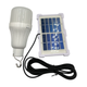 Аккумуляторная LED лампа CcLamp CL-022 10W с крючком и солнечной панелью, 3 режима, белый свет - изображение 4