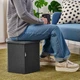Пуф з ящиком IKEA KJUGE Knisa 38х38см, 905.319.00 - зображення 5