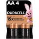 Батарейка Лужні батарейки Duracell AA, 4 шт. в упаковці (4 шт.) - изображение 1