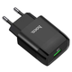 Мережевий зарядний пристрій Hoco Micro USB кабель Glorious charger set C72Q | 1USB, QC3.0/FCP/AFC, 3A, 18W| - зображення 4