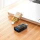 Перехідник адаптер для айфона Hoco iP male to USB female OTG transparent UA36 |480Mbps| - изображение 5