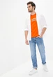 Мужская Футболка Airboss Mars logo S Orange (MSU357746) - изображение 3