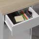 Кутовий комп'ютерний стіл KJELLARNE IKEA 206.136.78 - зображення 3