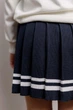 Спiдниця пліссе дитяча ART KNIT темно-синя зі смужкою, 140-146см 039751 - зображення 7