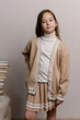 Спiдниця пліссе дитяча зі смужкою ARTKNIT 116 Бежевий (ak39746) - зображення 8
