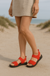 Босоніжки QShoes B2-6R 37 Червоний - зображення 3