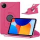 Чохол Book 360 для планшета Xiaomi Redmi Pad SE 8.7” книжка поворотний підставка PU шкіра Малиновий - зображення 1