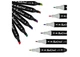 Маркеры, скетч маркеры TOUCH Sketch Marker Black 48 шт разноцветные + сумка (МХ-НФ-00007171) - изображение 4