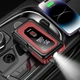 Пускозарядний пристрій для авто Бустер Hoco QS3 Victory 12V 10000mAh 1200A з функцією Павербанка, LED-ліхтар Чорний - зображення 6