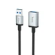 Кабель Hoco US10 (USB to USB Header, передача данных до 5 Гбит/с, длина кабеля 0.5 метра, удлинитель) - Черный - изображение 3