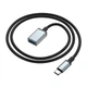 Кабель Hoco US10 (Type-C to USB Header, передача данных до 5 Гбит/с, длина 0.5 метра, переходник, удлинитель) - Черный - изображение 7