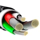 Кабель Baseus Tungsten Gold Fast Charging Data Cable USB to iP 2.4A 1m Black CALWJ-01 - изображение 9