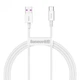 Кабель Baseus Superior Series Fast Charging Data Cable USB to Type-C 66W 2m White (CATYS-A02) - зображення 1