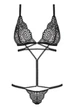 Боди Obsessive Mixty teddy L/XL Черный - изображение 5