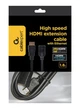 Кабель-удлинитель Cablexpert CC-HDMI4X-6, HDMI V.2.0, 4К 60 Гц, позолоченные коннекторы, 1.8 м - изображение 3