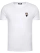 Чоловіча футболка з логотипом KARL LAGERFELD T-Shirt Crew Neck Regular Fit Розмір S Білий - зображення 1