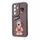 Чохол мультяшний з фігурками VVave Pretty Things Case для Samsung Galaxy S24 FE brown/fluffy white - зображення 1