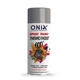Краска жаростойкая 600° Серая глянцевая RAL 9022 ONIX SILVER GREY 400 мл - изображение 1