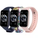 Комплект силиконовых ремешков Set ForU для Mi Smart Band 8 Active/ Redmi Smart Band 2 (три ремешка) (mrk3402) - изображение 1