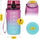 Бутылка для воды спортивная 4FIZJO 500 мл Pink/Sky Blue (P-5905973400749) - изображение 7