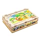 Детский деревянный пазл PuzzleOK Фрукты 80 элементов из дерева 4 в 1 яркий (672680) - изображение 5
