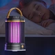 Уничтожитель насекомых лампа москитная LED ультрафиолетовая USB Type C ночник режим теплый свет без химии безопасная для детей и животных площадь до 20 м2 мощность 5W питание 5V компактная размер 14x8.5 черный Camping Mosquito Lamp защита - изображение 6